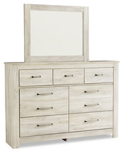 Load image into Gallery viewer, Bellaby Queen Platform Bed with 2 Storage Drawers with Mirrored Dresser and Nightstand
