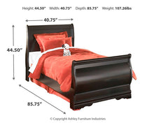 Load image into Gallery viewer, Huey Vineyard  Sleigh Bed
