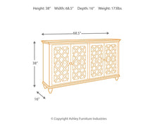 Load image into Gallery viewer, Mirimyn Accent Cabinet
