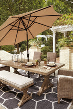 Load image into Gallery viewer, Beachcroft Outdoor Dining Table and 4 Chairs and Bench
