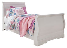 Load image into Gallery viewer, Anarasia Twin Sleigh Bed with Mirrored Dresser, Chest and Nightstand
