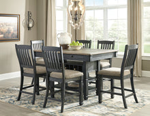 Load image into Gallery viewer, Tyler Creek Counter Height Dining Table and 6 Barstools
