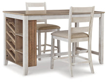 Load image into Gallery viewer, Skempton Counter Height Dining Table and 2 Barstools

