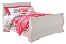 Load image into Gallery viewer, Anarasia Full Sleigh Bed with Mirrored Dresser and 2 Nightstands
