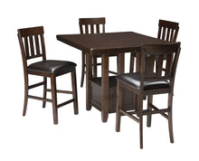 Load image into Gallery viewer, Haddigan Counter Height Dining Table and 4 Barstools
