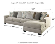 Load image into Gallery viewer, Ardsley 2-Piece Sectional with Ottoman
