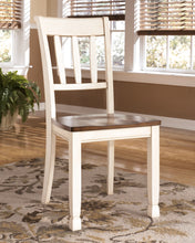 Load image into Gallery viewer, Whitesburg Dining Table and 4 Chairs with Storage
