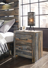 Load image into Gallery viewer, Drystan Queen Panel Headboard with Mirrored Dresser, Chest and 2 Nightstands
