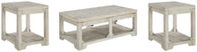 Load image into Gallery viewer, Fregine Coffee Table with 2 End Tables
