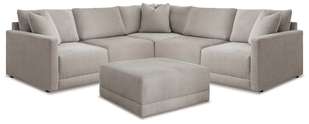 Katany 5-Piece Sectional with Ottoman