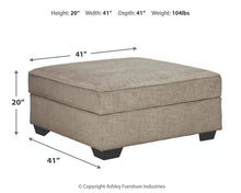 Load image into Gallery viewer, Bovarian 2-Piece Sectional with Ottoman
