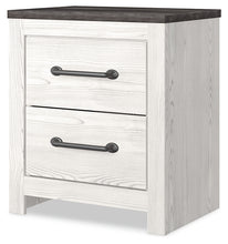 Load image into Gallery viewer, Gerridan King Panel Bed with Mirrored Dresser and 2 Nightstands

