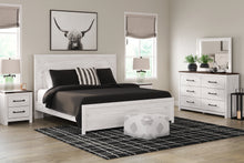 Load image into Gallery viewer, Gerridan King Panel Bed with Mirrored Dresser and 2 Nightstands
