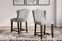 Load image into Gallery viewer, Jeanette Upholstered Barstool (2/CN)
