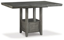 Load image into Gallery viewer, Hallanden Counter Height Dining Table and 4 Barstools with Storage
