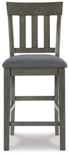 Load image into Gallery viewer, Hallanden Counter Height Dining Table and 4 Barstools with Storage
