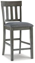 Load image into Gallery viewer, Hallanden Counter Height Dining Table and 4 Barstools with Storage
