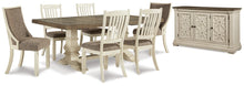 Load image into Gallery viewer, Bolanburg Dining Table and 6 Chairs with Storage
