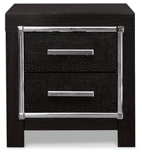 Load image into Gallery viewer, Kaydell King Upholstered Panel Storage Platform Bed with Mirrored Dresser, Chest and Nightstand

