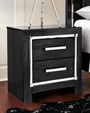 Load image into Gallery viewer, Kaydell King Upholstered Panel Storage Platform Bed with Mirrored Dresser, Chest and Nightstand

