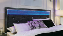 Load image into Gallery viewer, Kaydell King Upholstered Panel Storage Platform Bed with Mirrored Dresser, Chest and Nightstand
