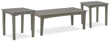 Load image into Gallery viewer, Visola Outdoor Coffee Table with 2 End Tables
