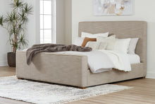 Load image into Gallery viewer, Dakmore California King Upholstered Bed with Dresser
