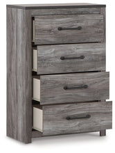 Load image into Gallery viewer, Bronyan Queen Panel Bed with Mirrored Dresser and Chest
