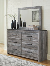 Load image into Gallery viewer, Bronyan Queen Panel Bed with Mirrored Dresser and Chest
