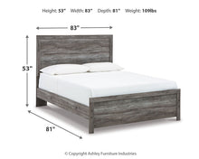 Load image into Gallery viewer, Bronyan Queen Panel Bed with Mirrored Dresser and Chest
