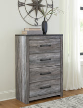Load image into Gallery viewer, Bronyan Queen Panel Bed with Mirrored Dresser and Chest
