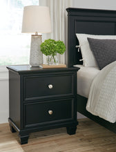 Load image into Gallery viewer, Lanolee Two Drawer Night Stand

