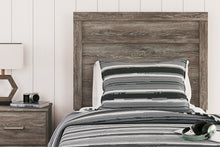 Load image into Gallery viewer, Ralinksi Twin Panel Bed with Mirrored Dresser and Nightstand
