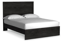 Load image into Gallery viewer, Belachime Queen Panel Bed with Mirrored Dresser

