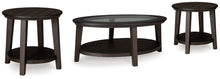 Load image into Gallery viewer, Celamar Coffee Table with 2 End Tables
