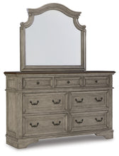 Load image into Gallery viewer, Lodenbay Queen Panel Bed with Mirrored Dresser
