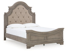 Load image into Gallery viewer, Lodenbay Queen Panel Bed with Mirrored Dresser
