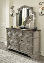 Load image into Gallery viewer, Lodenbay Queen Panel Bed with Mirrored Dresser
