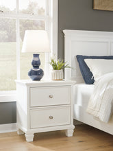 Load image into Gallery viewer, Fortman Queen Panel Bed with Mirrored Dresser, Chest and 2 Nightstands
