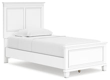 Load image into Gallery viewer, Fortman Twin Panel Bed with Mirrored Dresser, Chest and 2 Nightstands
