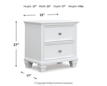 Load image into Gallery viewer, Fortman Twin Panel Bed with Mirrored Dresser, Chest and 2 Nightstands
