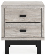 Load image into Gallery viewer, Vessalli King Panel Bed with Mirrored Dresser and Nightstand
