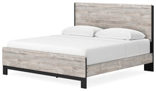 Load image into Gallery viewer, Vessalli King Panel Bed with Mirrored Dresser and Nightstand
