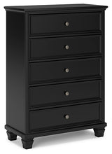 Load image into Gallery viewer, Lanolee California King Panel Bed with Mirrored Dresser, Chest and Nightstand
