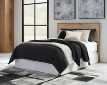 Load image into Gallery viewer, Hyanna Queen Panel Headboard with Mirrored Dresser and Chest
