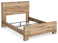 Load image into Gallery viewer, Hyanna King Panel Bed with Mirrored Dresser and Nightstand
