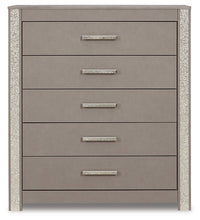 Load image into Gallery viewer, Surancha King Poster Bed with Mirrored Dresser and Chest
