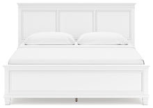 Load image into Gallery viewer, Fortman King Panel Bed with Mirrored Dresser and Chest
