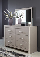 Load image into Gallery viewer, Surancha Full Panel Bed with Mirrored Dresser, Chest and Nightstand
