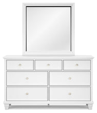 Load image into Gallery viewer, Fortman Queen Panel Bed with Mirrored Dresser and 2 Nightstands
